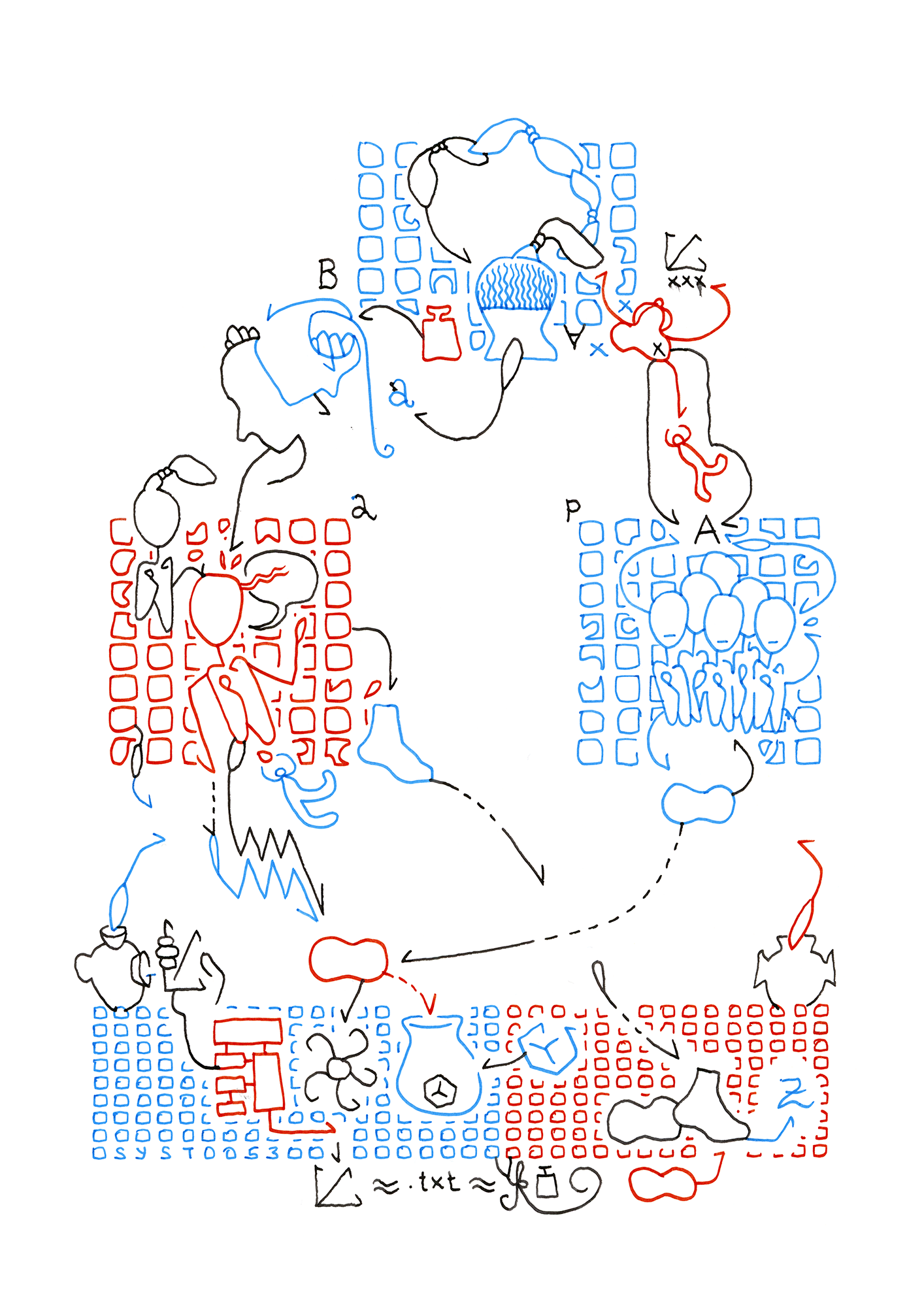 Hannes Kater  Ziehungszeichnung (Zeichnung/drawing) vom 19.08.2026 (1414 x 2000 Pixel)