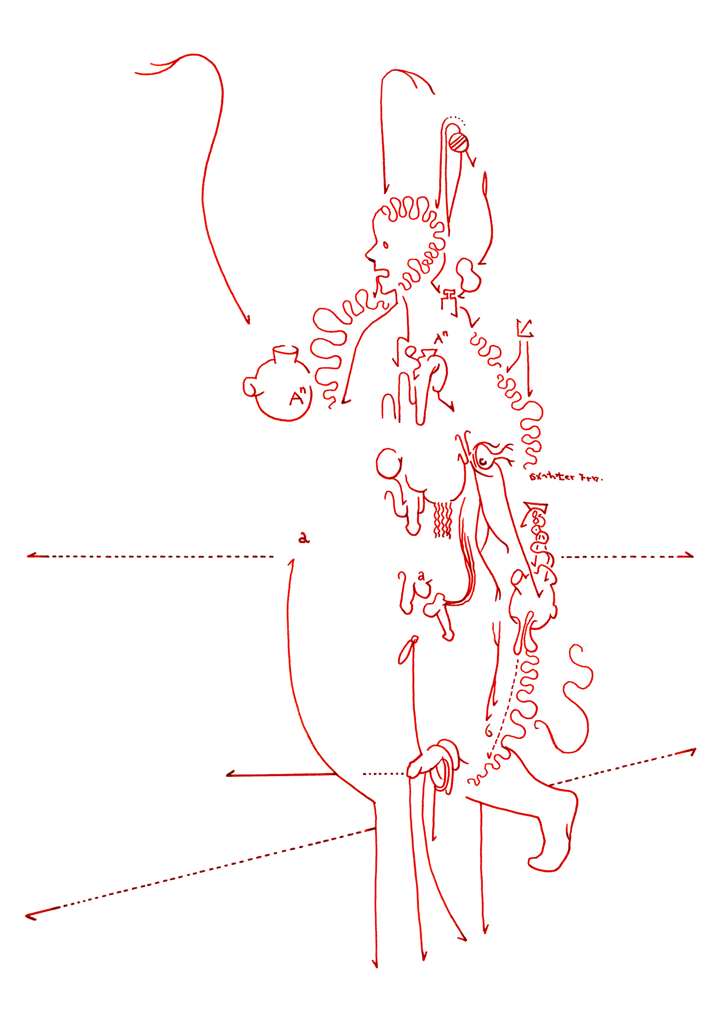 Hannes Kater – Tageszeichnung (Zeichnung/drawing) vom 03.09.2015 (1414 x 2000 Pixel)