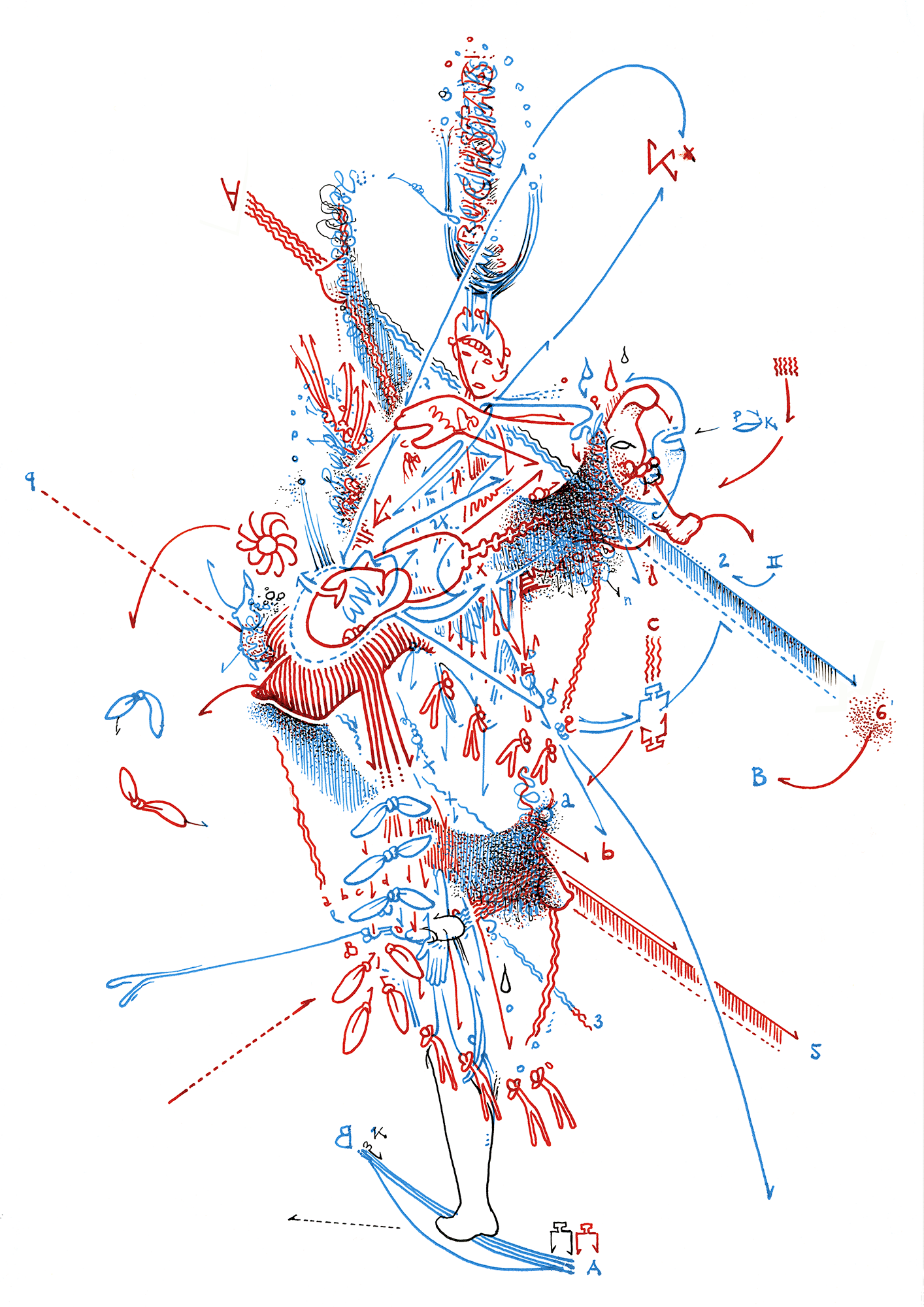 Hannes Kater – Tageszeichnung (Zeichnung/drawing) vom 07.10.2015 (1414 x 2000 Pixel)
