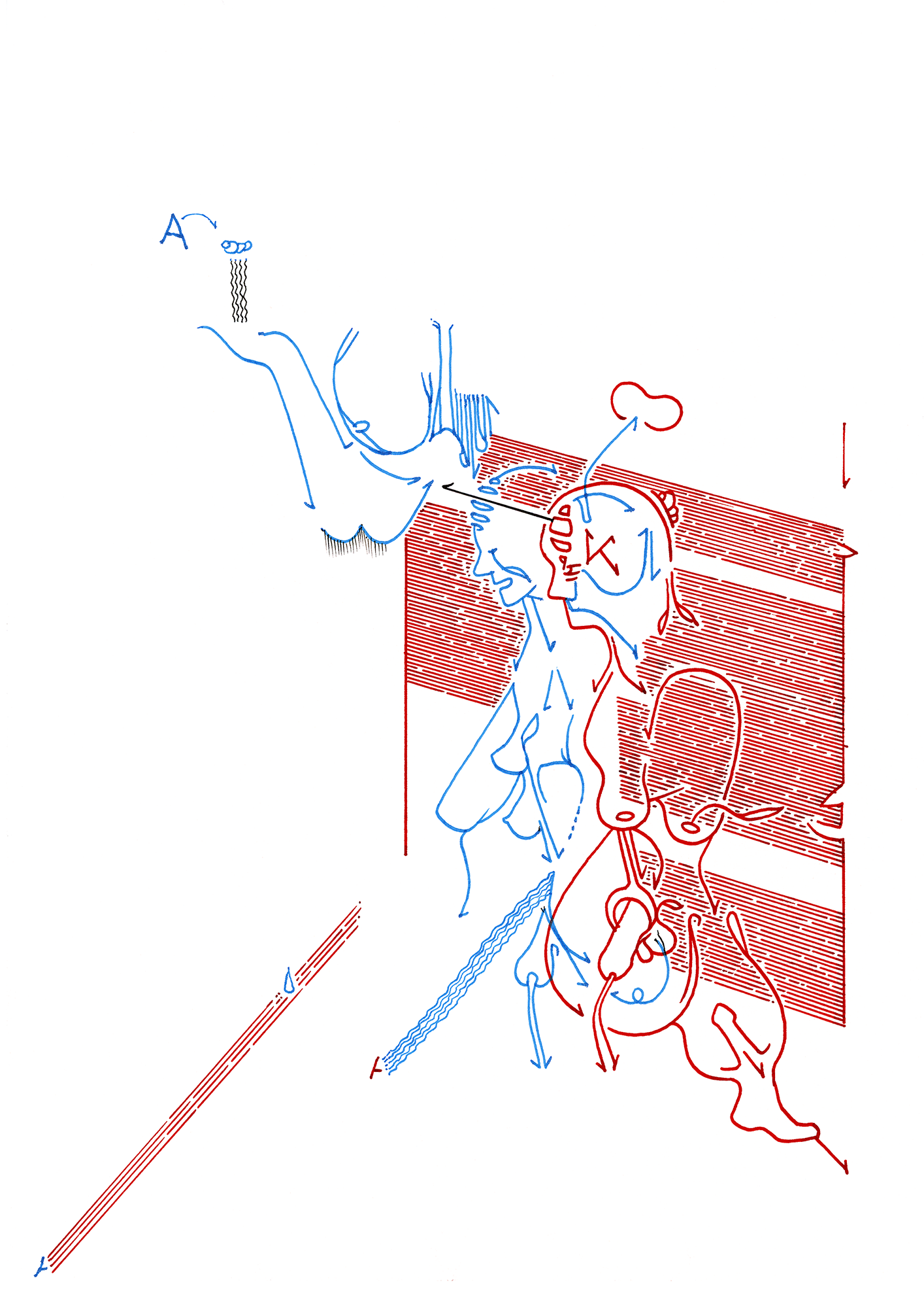 Hannes Kater – Tageszeichnung (Zeichnung/drawing) vom 21.10.2015 (1414 x 2000 Pixel)