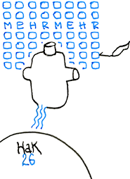 Hannes Kater  Detail einer Zeichnung, Juni 2026