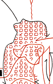 Hannes Kater  Detail einer Zeichnung, September 2026