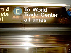 To World Trade Center all times