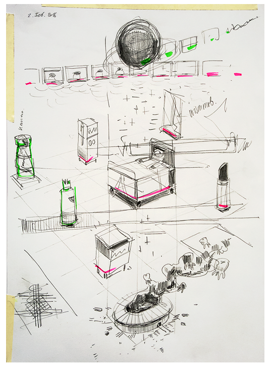 Seminar Notationszeichnung (2015/16): Yves Haltner (Studie)